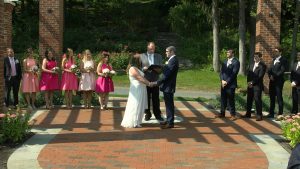 The Rose Garden Wedding Ceremony Schenectady 