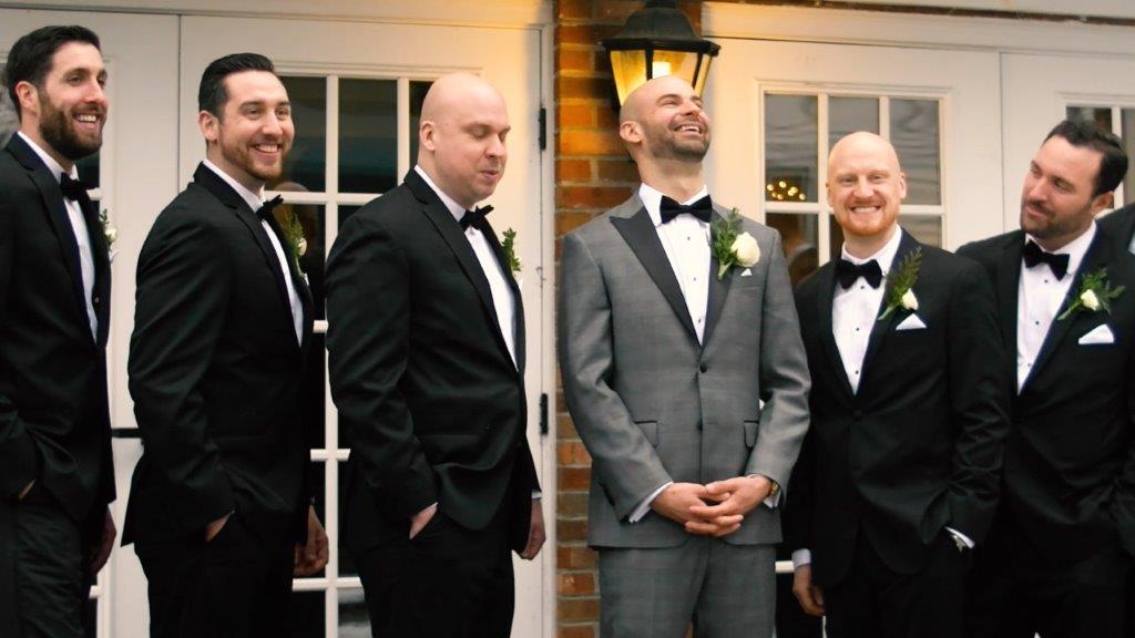 Groomsmen at Century House