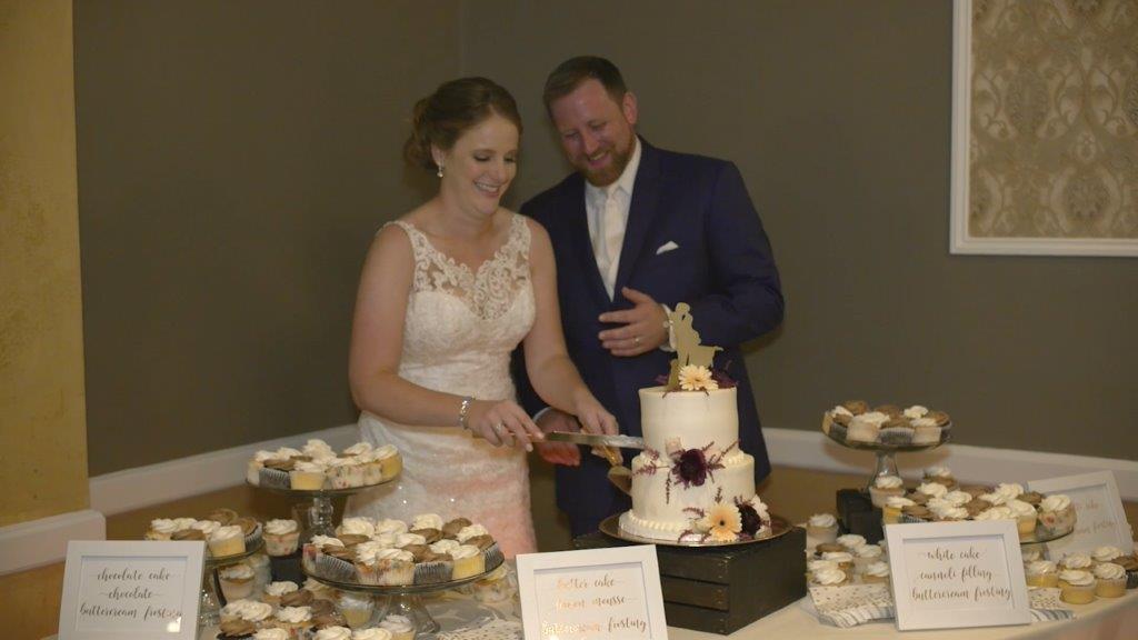 Normanside Country Club Wedding Cake