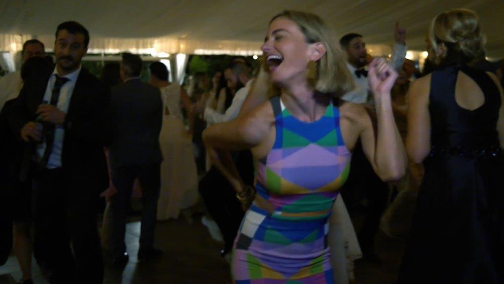 Saratoga National Wedding Reception Dancing Fun