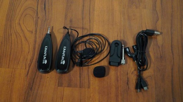 Kimafun 2.4Ghz Wireless Lavalier Microphone