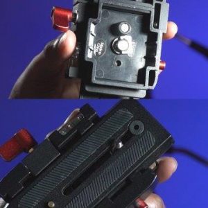 P200 Quick Release Plate for camera tripod mount