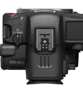 Canon R5C video toggle